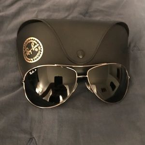 RAY BAN HIGHSTREET POLARIZED SUNGLASSES